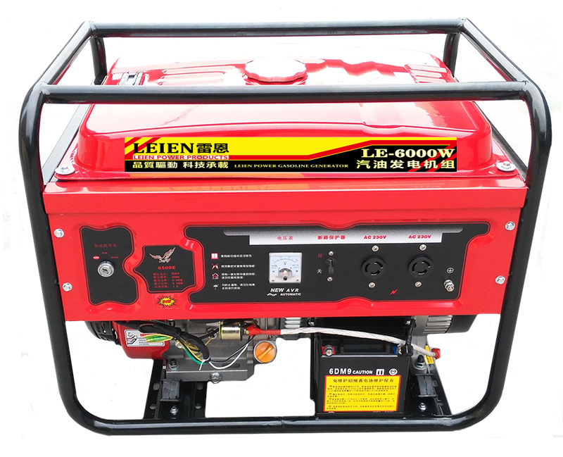 雷恩5KW汽油发电机图片
